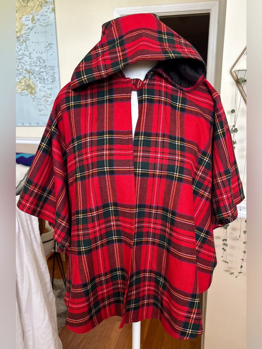 O'Neil of Dublin girls' hooded cape made in Ireland